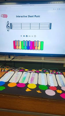 Makey Makey ile Müzikli Kodlama – “Kendi Piyanomuzu Tasarladık!"